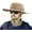 Khaki, variant on Men's Sun Hats Summer UPF50+ Wide Brim Bucket Hat Breathable Waterproof Foldable Safari Boonie Cap Army Green
