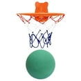 thumbnail image 1 of Silent Basketball & Hoop Set Indoor Basketball Rim Wall Mounted Indoor Basketball Hoop for Kids & Toddlers Quiet Basketball Dribbling No Noise with Wall Mount Basketball Hoop, 1 of 8
