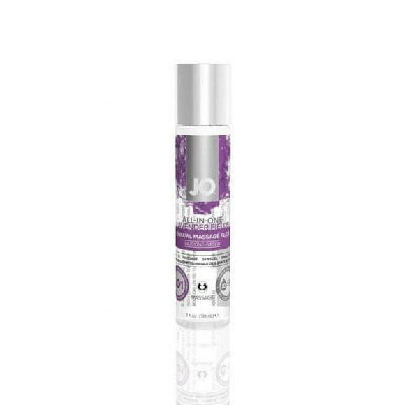JO All-In-One Sensual Massage Oil, Scented, Nourishing and Hydrating, Silicone-Based Gel