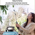 thumbnail image 2 of QualitChoice Outil d'Arrosage Portable Pratique et Efficace Assistant d'Irrigation Extensible en Acier Inoxydable Rechargeable 2 Buses, 2 of 6