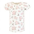 thumbnail image 3 of Hudson Baby Infant and Toddler Girl Short Sleeve T-Shirts, Cinnamon Pink Prints, 6-12 Months, 3 of 7