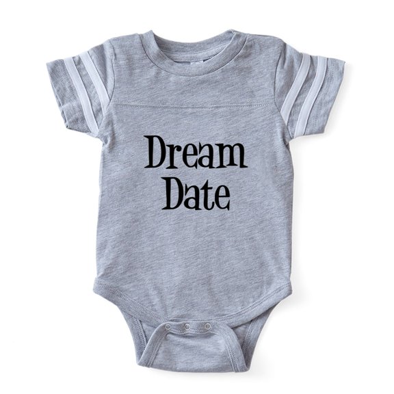 CafePress - FIN Dream Date - Cute Infant Baby Football Bodysuit