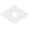 thumbnail image 4 of 22"W x 14 5/8"H x 4"ID x 7 3/4"C x 1"P Diamond Architectural Grade PVC Contemporary Ceiling Medallion, 4 of 11