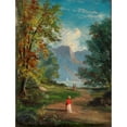 thumbnail image 2 of John O'Brien Inman 19x24 Gold Ornate Framed and Double Matted Museum Art Print Titled - Landscape, 2 of 4