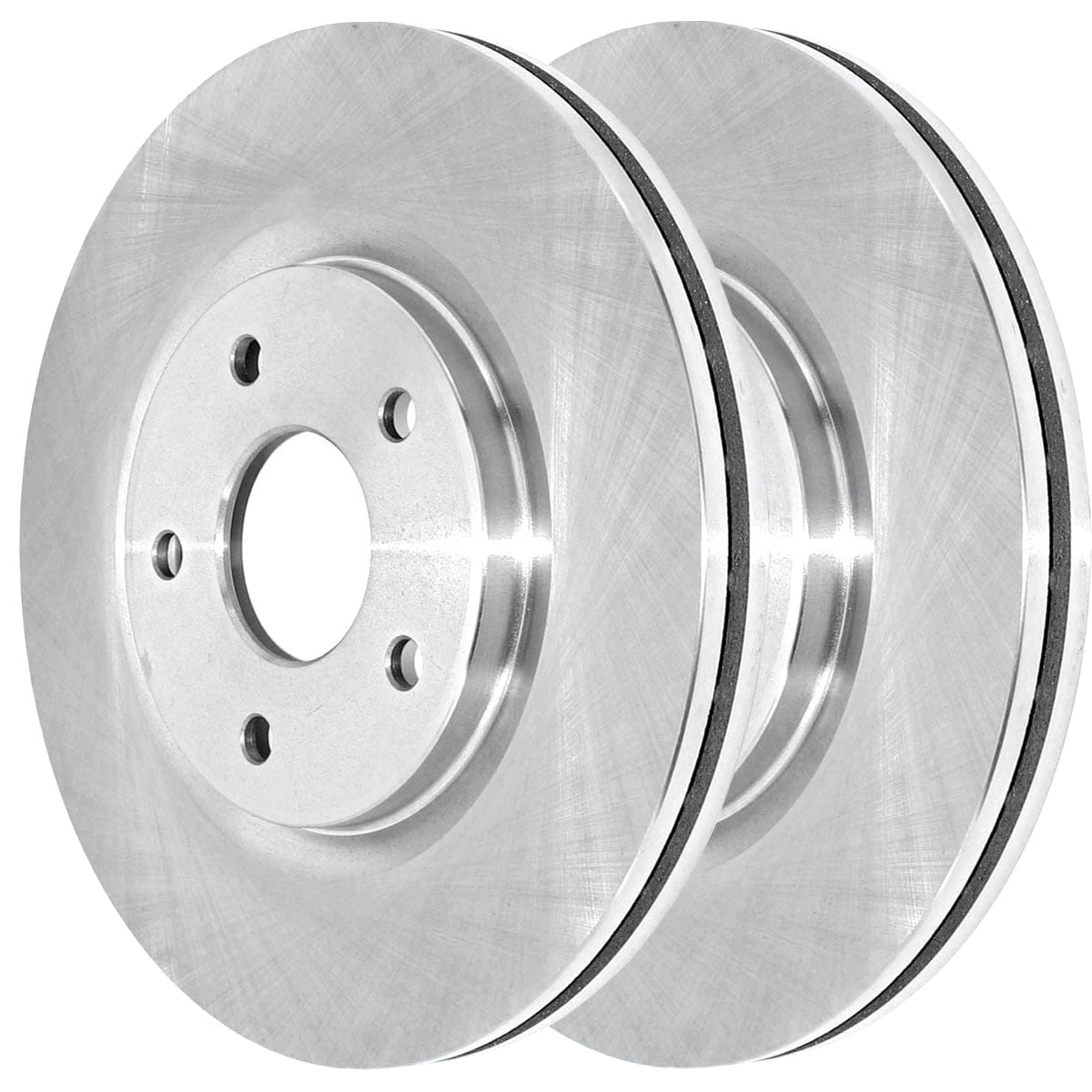 AutoShack Front and Rear Brake Rotors Set of 4 Replacement for 2012-2020 Dodge Grand Caravan Journey 2012-2016 Chrysler Town & Country 2013-2015 Ram C/V 2012-2013 VW Routan 2.4L 3.6L AWD FWD BRKPK387