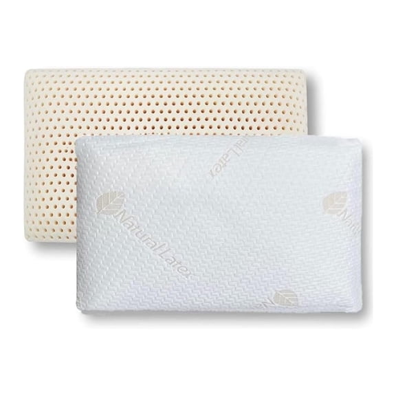 Natural Talalay Latex Pillow XYT Medium Firm Support Washable Cover for Neck Shoulder Sleeping