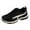 Black, variant on Retro Flat Shoes Autumn Style Color Lace Up Racing Shoes Sports And Leisure.