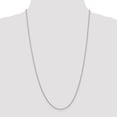 thumbnail image 2 of 10K White Gold 1.5mm Solid Polished Cable Chain 18 Inch, 2 of 5
