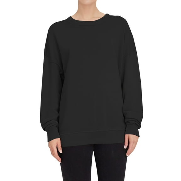 Blouses for women dressy casual Long Sleeve Polyester Soft Clothing M Black womens blouses