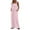 Pink, variant on Kmdttou Outfits Sweatsuit Set Oversized for Women's Printed Jumpsuit Casual Button Pocket Sleeveless Wide Leg Trousers on Clearance!