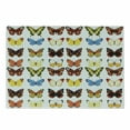 thumbnail image 1 of Butterfly Cutting Board, Assortment of Detailed Butterflies in Various Shapes Vibrant Colored Creatures, Decorative Tempered Glass Cutting and Serving Board, Small Size, Multicolor, by Ambesonne, 1 of 1