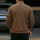 thumbnail image 5 of pstuiky camisa de manga larga para hombre, Sudadera con capucha informal de manga larga con cuello alto y media cremallera para hombre, color sólido, transpirable tops de invierno para hombre xxl, 5 of 7