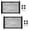 21.6 x 9.8 Inches, variant on Bed Cargo Net Nylon Heavy Duty Storage Mesh Pouch Pickup Cargo Organizer Trunk Mesh Cargo Net (51x18 Inch)
