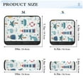 thumbnail image 3 of 2 Pcs Seat Belt Strap Covers Pad for Car Soft Flannel Car Seat Belt Shoulder for All Cars Interesting Marine Symbols, 3 of 8