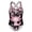 hwj# Pink238, variant on Girls Toddler Swim Dress Solid Color Ruffles Trim Sleeveless Rash Guard Crewneck A-Line Upf 50+ Cover Up For Kids Beach Pool Plaid Fashionable Holiday Dresses Swimwear,Purple,1-2 Years
