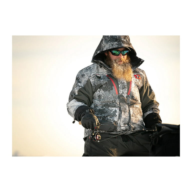 STRIKER ICE Adult Male Predator Fishing Jacket, Color: Veil Stryk, Size:  3XL (3212310) 