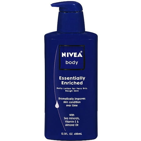 Nivea Body Daily Lotion Essentially Enriched for Very Dry, Rough Skin, 13.5 fl oz