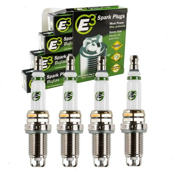 4 pc E3 Spark Plugs compatible with Dodge Journey 2.4L L4 2009-2020