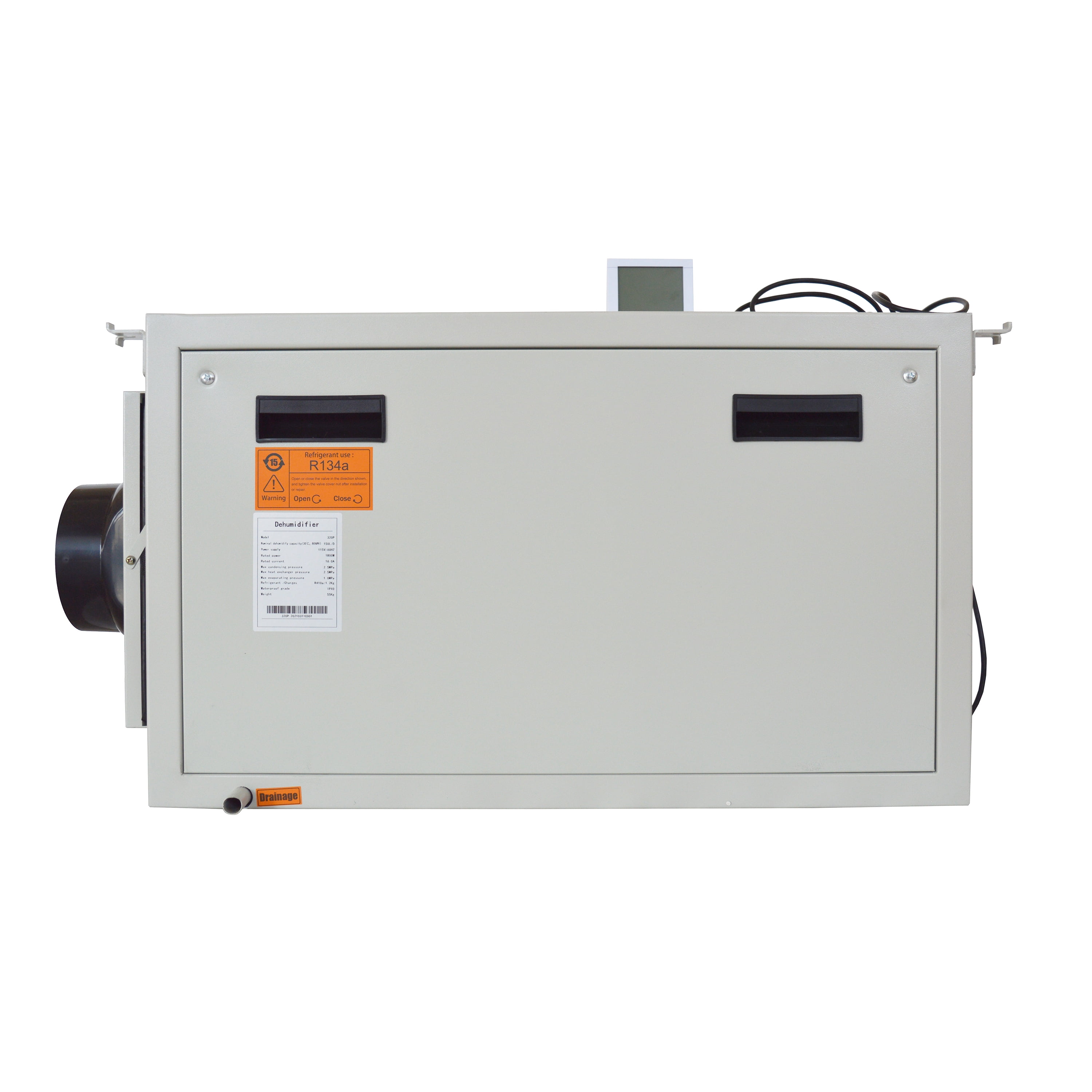 TECHTONGDA Household Basement Ceiling Dehumidifier Full LCD Touch Control Panel 85L/D-170L/D