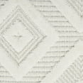 thumbnail image 3 of 9' x 12' Cream Geometric Flatweave Area Rug, 3 of 5