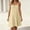 Beige1, variant on Kojanyu Women Sleeveless Casual Summer Beach Sundress Loose Flowy Midi Dress with Ruffle Hem for Vacation Daily Wear