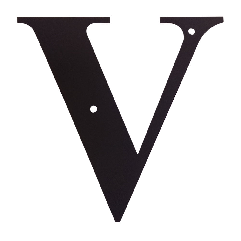 Beautifully Crafted Wrought Iron Letters - Perfect for Home, Business, or Mailbox Decor (12.5" x 12")