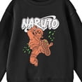 thumbnail image 5 of Naruto Single Color Leaping Naruto Crew Neck Long Sleeve Youth Black Sweatshirt-Medium, 5 of 5