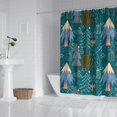 thumbnail image 2 of Shower Curtain for Bathroom Farmhouse Xmas Covered Snow Bathroom Curtain Durable Fun Bath Curtain Hooks Included,72x72Inch, 2 of 5