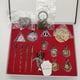 thumbnail image 3 of 2025 Nuevo conjunto completo de varita mágica Harried Hot Sale, insignia de reloj de arena, convertidor de tiempo, insignia de reloj de arena, caja de regalo, collar, anillo,, 3 of 5