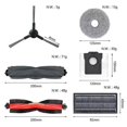 thumbnail image 4 of For Bot S10 Pro Ultra X30 / X30 Robot Vacuum Spare Parts Main Side Brush Hepa Filter Mop Rag Dust B, 4 of 5