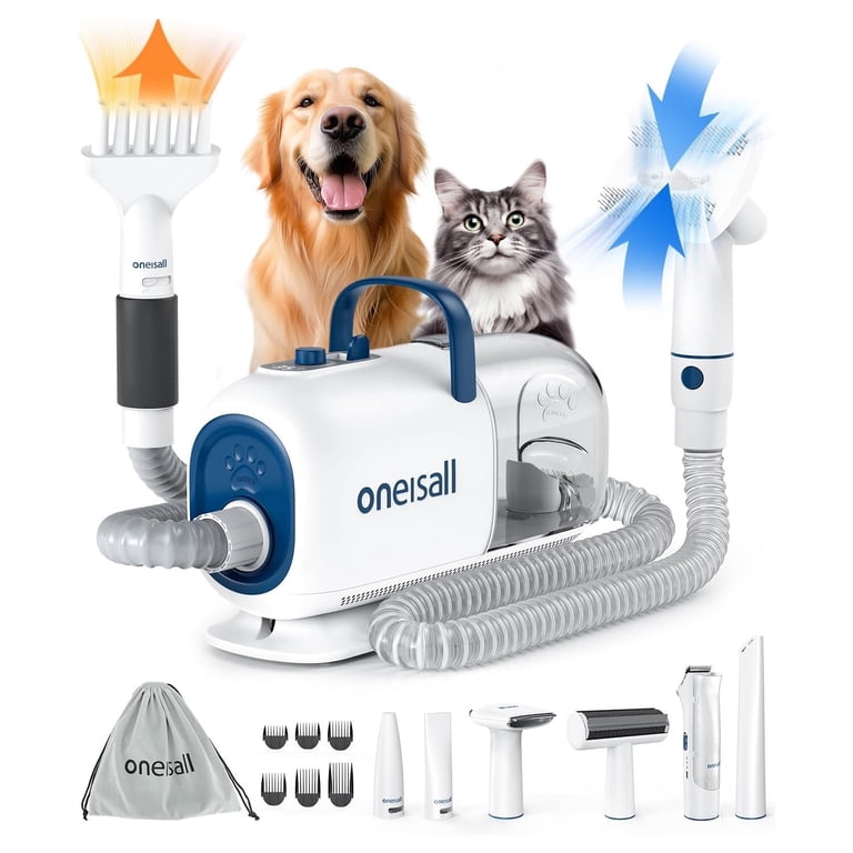 Oneisall BM1 Dog Grooming Vacuum & Dryer, 8-in-1 photo 1