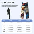 thumbnail image 4 of Rateoe Surreal Bald Eagle Gentleman Pattern Men’s Ultra-Soft Comfy Pajama Lounge Pants Sleepwear,Comfortable Lounge Wear,lightweight Pajamas, Casual Home Wear-Large, 4 of 6