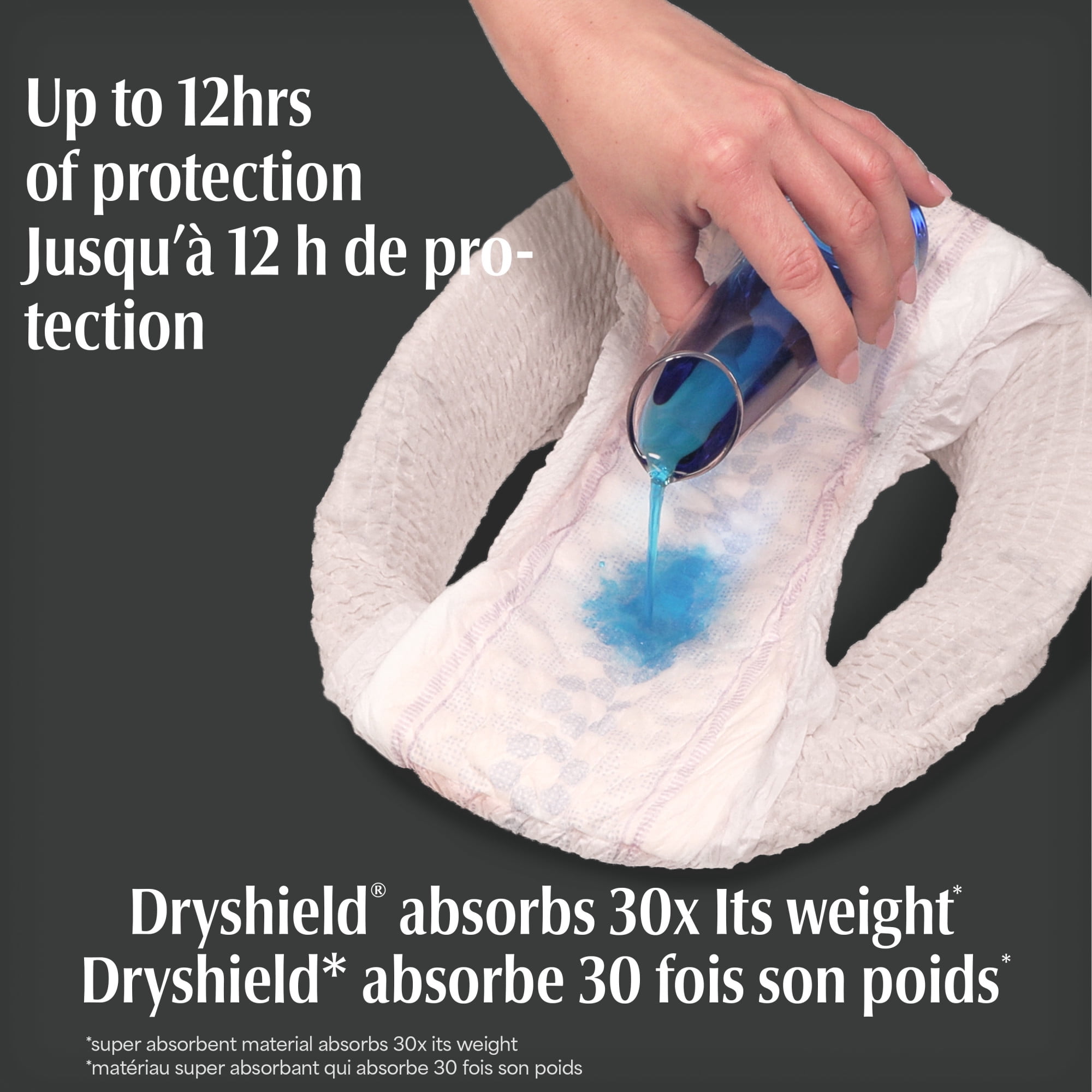 Depend Night Defense Incontinence Underwear for Women, Adult Diapers, M, 60 Count