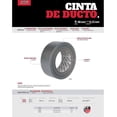 thumbnail image 2 of Cinta Adhesiva Gris Ducto 48mmx50m Industrial Empaque Urrea Urrea CID02, 2 of 3