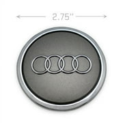 Centercaps Audi A3 A4 A5 A6 A7 A8 Q3 Q5 Q7 R8 RS4 RS5 RS7 S4 S5 S6 S7 S8 TT All Road 02-16 Center Cap in Dark Gray