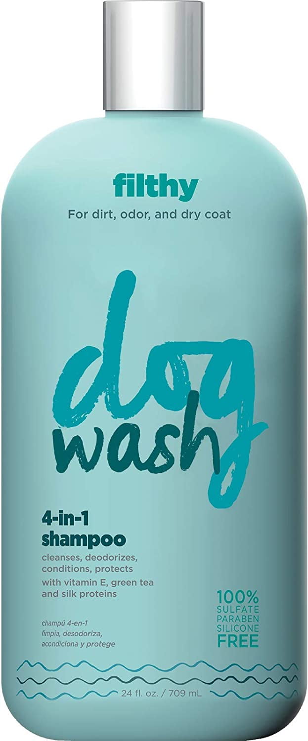4in1 Shampoo for Dogs Gently Cleanse, Moisturize, Freshen & Protect