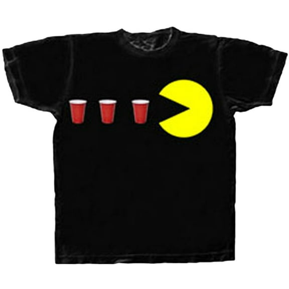 Pac-Man Red Cup Power Up Adult T-Shirt