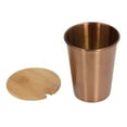 thumbnail image 1 of Taza De Acero Inoxidable, Taza De Agua Portátil De Una Sola Capa Con Pulido De Espejo En El Interior Con Estilo Para Acampar Para Exteriores Para Interiores ANGGREK Taza de acero inoxidable de una sola capa, 1 of 8