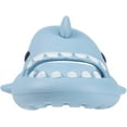 thumbnail image 4 of Unisex Cute Shark Slides Slippers for Family Sandals Casual Beach Slipper Shoes for Men Women child, Lightweight Anti-Slip Summer Indoor & Outdoor, 4 of 7