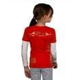 thumbnail image 2 of Ed Hardy - Side Koi Fish Stencil Girls Juvy 2fer Long Sleeve T-Shirt - Juvy 4/5, 2 of 2