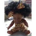 thumbnail image 2 of Muñeca de Vinilo para Bebé Niña Afroamericana Reborn Pulgadas Sunnimix Muñeca afroamericana, 2 of 8