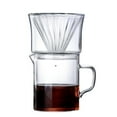 thumbnail image 3 of stanreset 400ml Simple Coffee Filter Glass Coffee Coffee share pot Mug Dripper Cup Removable filter cup, 3 of 6