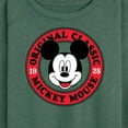 thumbnail image 3 of Mickey & Friends - Mickey Original Classic - Women's Lightweight French Terry Long Sleeve Shirt, 3 of 5