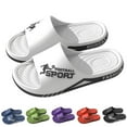 thumbnail image 2 of Men's Slippers Comfortable Quick Mens Slippers Mens Slippers Open Toe Drying Non Solid Shower Arch Support Slippers for Men Mens Slippers Memory Foam Room Massage Soft Sole Anime Slippers, 2 of 8
