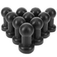 thumbnail image 6 of HOMEMAXS  10 Pcs Spherical Protective Top Hat Trampoline Outdoor Rod Caps Pole Black, 6 of 8