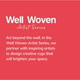 thumbnail image 5 of Well Woven x Misha Tyutyunik The Sunday Jungle Collection Nocturne Modern Abstract Multi 2' x 3' Area Rug, 5 of 11