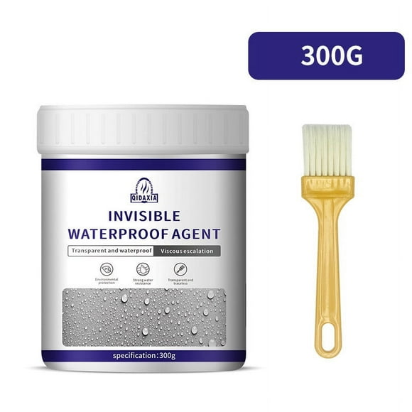 Herramientas y mejoras para el hogar Pared exterior Baño Inodoro Piso Azulejo Agente impermeabilizante penetrante Pintura a prueba de fugas de pared 30/100/300 ml Adhesivo impermeable transparente