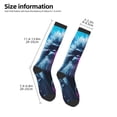 thumbnail image 2 of Pofeuu Hip-Hop Glasses Gorilla Print Stockings, Adult Running Hiking Socks for Youth and Adult, 2 of 6