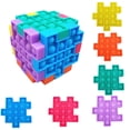 thumbnail image 1 of Juguete Sensorial De Burbujas De Empuje Para Autismo, Necesidades Especiales, Juguete Para Apretar De Silicona Para Aliviar El Estrés, Para El Hogar, La Escuela Y La Oficina Yuarrent FN005815-00, 1 of 6