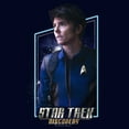 thumbnail image 2 of Men's Star Trek: Discovery Jett Reno Portrait  Graphic Tee Navy Blue 2X Large, 2 of 5